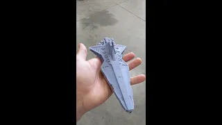 3D Printing a 1:5,000 Scale Venator Clone Wars Ship!