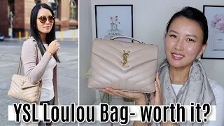 Saint Laurent Loulou bag First Impressions + WHAT'S IN MY BAG