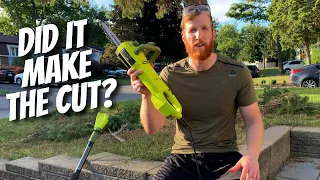 Sun Joe Electric 2-in-1 Pole/Chain Saw Review