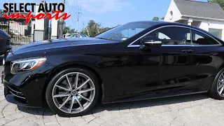 #21296, 2019 Mercedes-Benz S560 4Matic Coupe AMG Sport PKG, Black, Select Auto Imports in Alex, VA