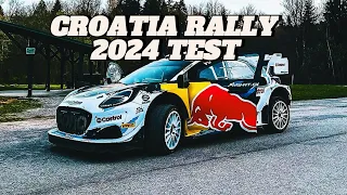 M-Sport Rally 1 -  WRC Croatia 2024 - Event Test