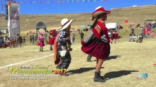 DANZA ▷   AFICION DEL Q'ORILAZO  | FESTIVAL DE DANZAS "WAMANMARKA 2017"