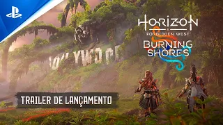 Horizon Forbidden West: Burning Shores | Trailer de Lançamento | PS5