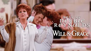 ULTIMATE Best of Debbie Reynolds in Will & Grace | Bobbi Adler | Comedy Bites Vintage