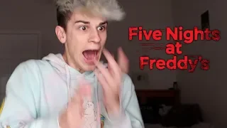 playing five nights at freddy's fOr the first time ever