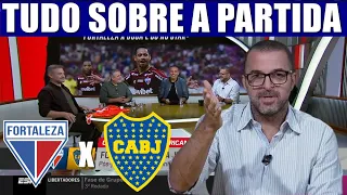 FORTALEZA X BOCA JUNIORS TUDO SOBRE A PARTIDA PELA SUL AMERICA NA 2024