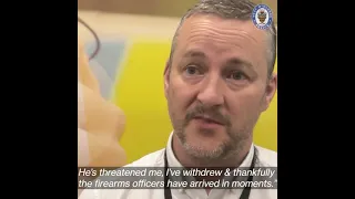 “I thought I was going to die” – West Midlands Police officer recalls firearm drama as gunman jailed