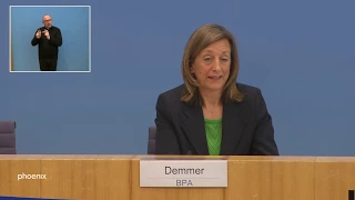 Regierungspressekonferenz mit Gebärdensprache am 29.04.20