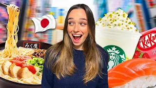 JE MANGE CE QUE JE VEUX PENDANT 24H AU JAPON!! | Andie Ella