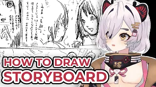 How To Draw PROFESSIONAL Storyboards For A Comic, Manga, And Webtoon Series