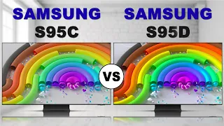 Samsung Class S95C - OLED TV VS Samsung S95D Series - OLED TV | New OLED King!? Best OLED TV 2024?
