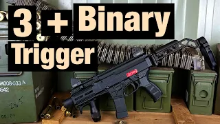 CZ scorpion 3 plus a binary trigger!