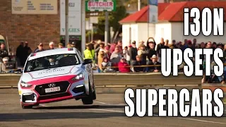 Hyundai i30N causes major upset against competition at Targa Tasmania tarmac rally