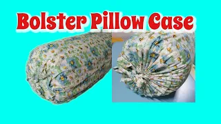How to Sew a Bolster Pillow Cover