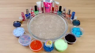 Mixing Makeup and Store Bought Slime Into Clear Slime ! SLIME SMOOTHIE ! SATISFYING SLIME VIDEO