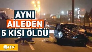 Otoyolda Feci Kaza! 5 Kişi Hayatını Kaybetti | NTV