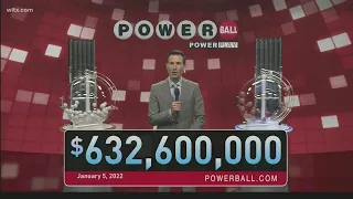 Powerball winning numbers January 5 2022