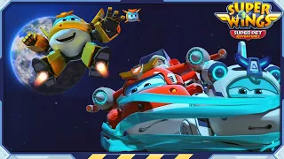 [SUPERWINGS7] Space Birthday Party | Superwings Superpet Adventures | S7 EP12 | Super Wings