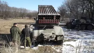 Дивизион артиллерии ДНР 'Корса' под командованием женщины