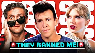THEY BLOCKED MY SHOW ON YOUTUBE! The Guardian, Casey Neistat, Elon Musk, Taylor Swift, & More