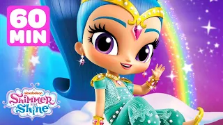 Shine's Best Magical Genie Moments! 🌈 w/ Shimmer & Leah | 1 Hour Compilation | Shimmer and Shine