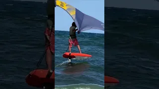 How to WingFoil through surf break