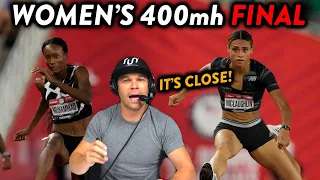 Olympian Reacts to the NEW Women's 400mh WR!