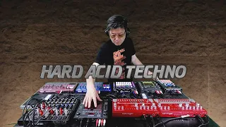 Hard Acid Techno 🎧 Techno Machine Jam 🎵