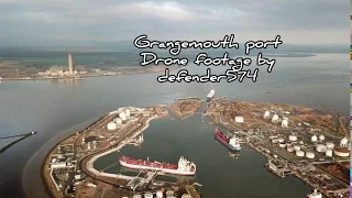 Grangemouth port drone footage - #Scotland