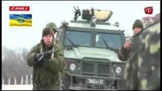 Raw: Shooting Incident at Airbase in Ukraine