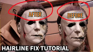 TUTORIAL HOW TO FIX THE HAIR ON TOTS HALLOWEEN KILLS MASK