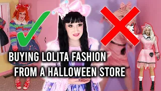 Trying On Lolita COSTUMES & Understanding Lolita FASHION Value