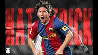 Lionel Messi First Hat-Trick ● 😱At His Age Of 19 ● With English Commentary