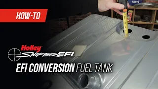 How To Install The Holley Sniper EFI Conversion Fuel Tank