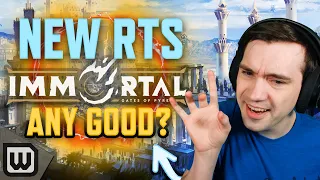 SC2 Inspired NEW RTS?! ALPHA Gameplay || Immortal: Gates of Pyre