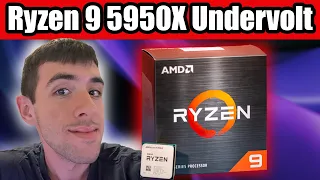 Undervolt your Ryzen 9 5950X for more FPS and Lower Temperature!