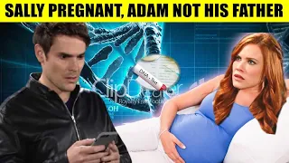 CBS Y&R Spoilers Sally is pregnant, Adam will marry her if the DNA test is that the baby is his