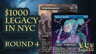 Legacy $1000 Monthly Round 4: Grixis Delver vs Cephalid Breakfast