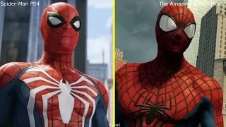 Spider-Man PS4 vs The Amazing Spider-Man 2 PS4 Pro Graphics Comparison