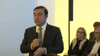 Carlos Ghosn at Geneva Motor Show 2017  (Transcript + English to your favorite Vocabulary)