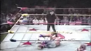 Dynamite Kid vs Johnny Smith chain match