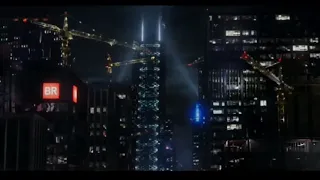The Amazing Spider-Man crane scene
