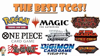 The Top 10 Collectible Games 2023! (Top 10 TCGs 2023!) - HUGE Changes!