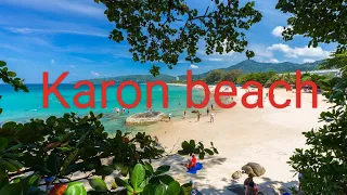 Karon beach 🏖️ see the nice beach 🌊 Phuket in Thailand 🇹🇭