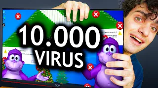 Instale 10.000 VIRUS en mi PC