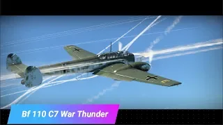 War Thunder- Red Baronz Bf110 c7