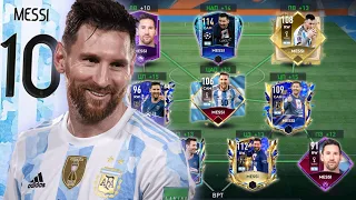 КУПИЛ ВСЕ КАРТЫ L. MESSI и ИГРАЛ за них 24 ЧАСА в FIFA MOBILE!!