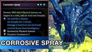 Corrosive Spray - Divinity 2 [Crafted Skill]