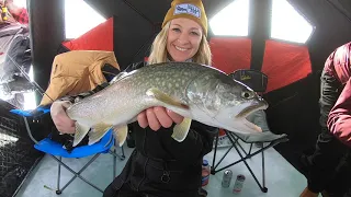 Catching Montana Lake Trout | Ice Fishing
