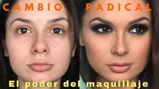 AHUMADO NEGRO | FÁCIL Y SIN CORTES | Maquillaje completo